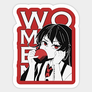 “Women” Meme | Colored | GothicCat Sticker